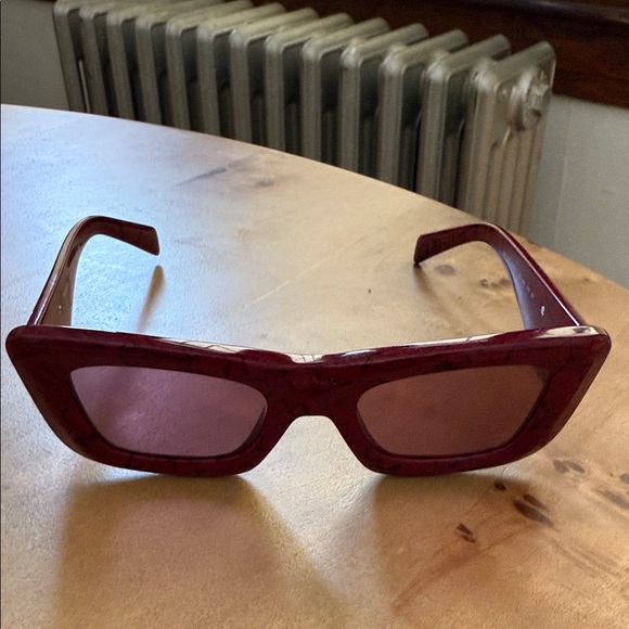 Prada Red Sunglasses - Picture 1 of 2